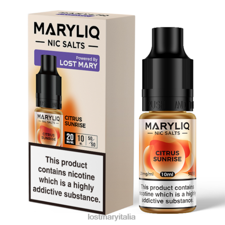 Sali di Mary Maryliq nic perduti - 10 ml agrumi 6JBV4210 | LOST MARY Price