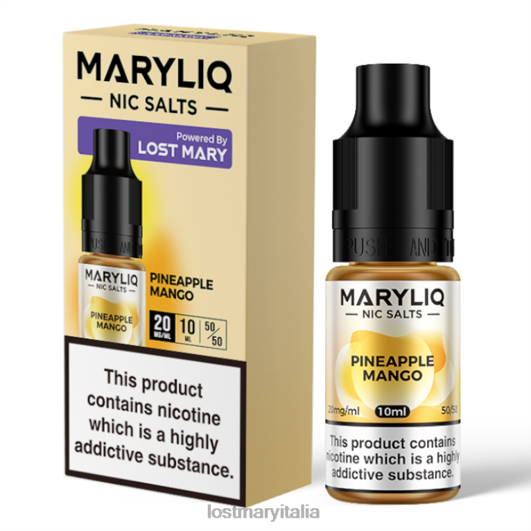Sali di Mary Maryliq nic perduti - 10 ml ananas 6JBV4214 | LOST MARY Gusti Migliori