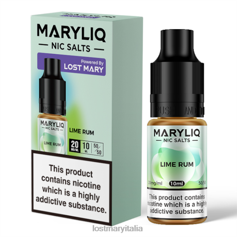 Sali di Mary Maryliq nic perduti - 10 ml lime 6JBV4212 | LOST MARY Puff