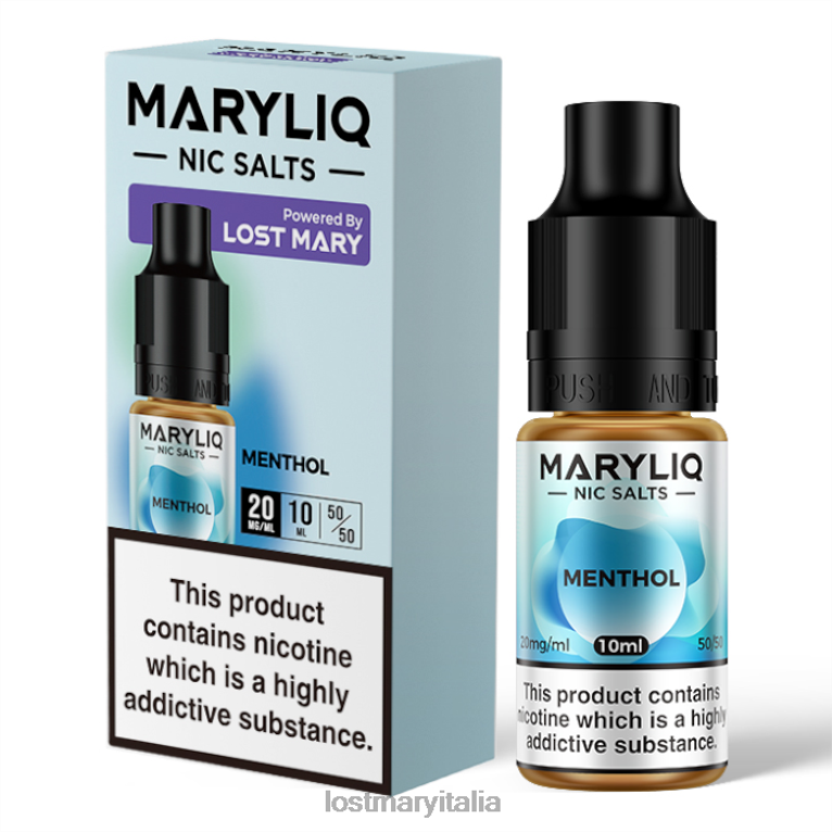 Sali di Mary Maryliq nic perduti - 10 ml mentolo 6JBV4223 | LOST MARY Gusti Italia