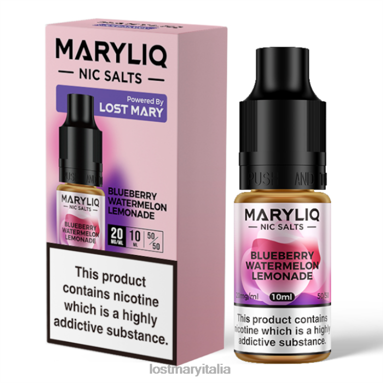 Sali di Mary Maryliq nic perduti - 10 ml mirtillo 6JBV4208 | LOST MARY Vape Price