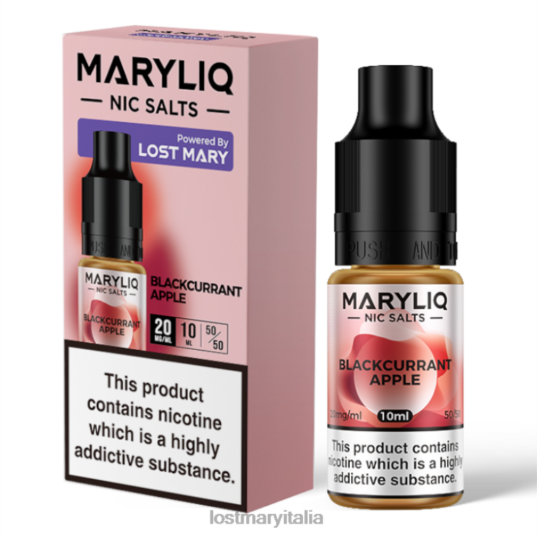 Sali di Mary Maryliq nic perduti - 10 ml ribes nero 6JBV4221 | LOST MARY Gusti
