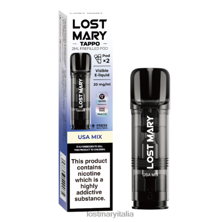 capsule preriempite Lost Mary con tappo - 20 mg - 2 conf miscela degli Stati Uniti 6JBV4184 | LOST MARY Gusti Migliori