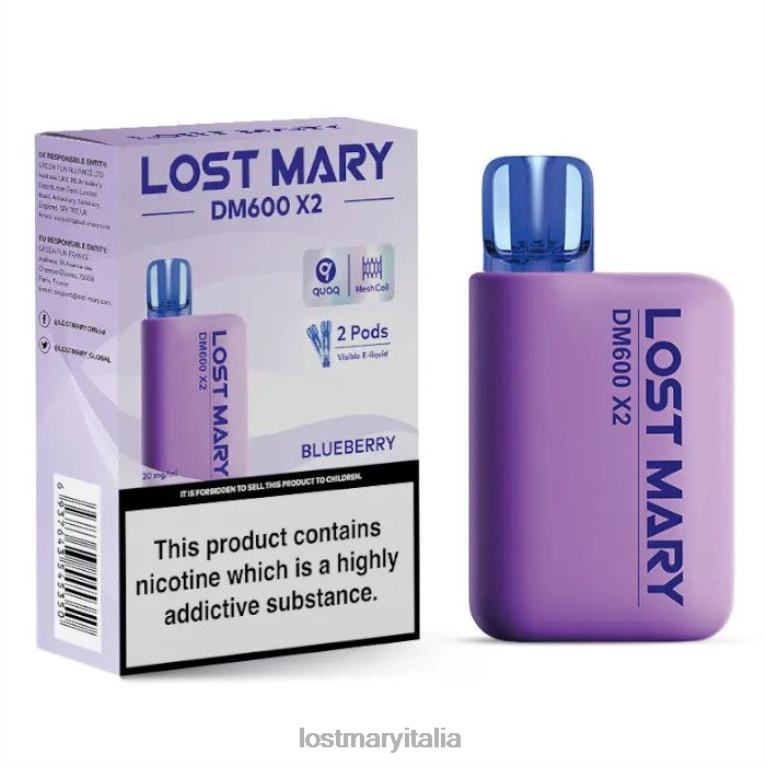 Lost Mary dm600 x2 vaporizzatore usa e getta mirtillo 6JBV4189 | LOST MARY Flavors